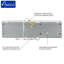 Ventilateur de rideau d'air 60 po Awoco