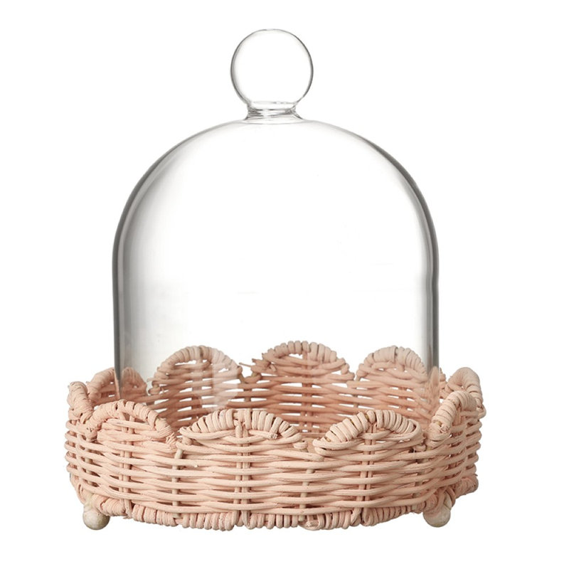 Cloche Or Water Globe, Pink