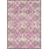 Tapis oriental rose Pugh