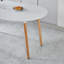 Table extensible, table à manger, table de bureau, table basse, pieds en bois, 100/140 / 180x100x75cm