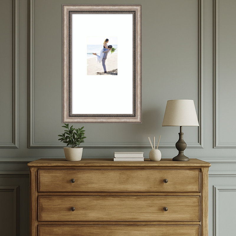 Cadre photo Lyla, 16 x 26 avec passe-partout 8 x 10