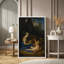 Œuvre de la Sainte Famille au repos, photos intérieures classiques, impression sur toile encadrée-123628320-123628326