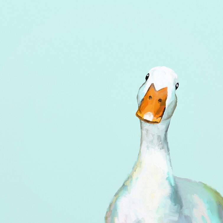 duck painting easy