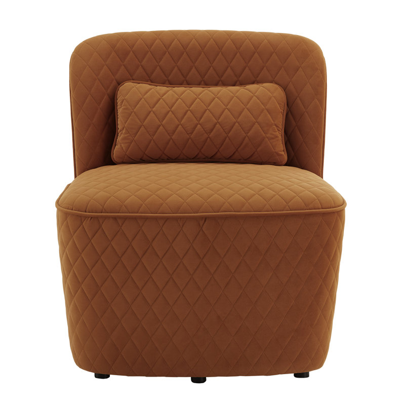 Mayer Upholstered Slipper Chair