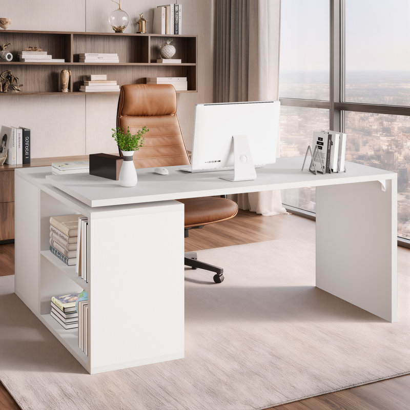 Writing Desk, White Oak