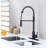 RunFine Group Lincoln Pull Down Kitchen Faucet-50087263