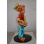 Statue Popeye emblématique en résine rouge, taille: 11 po x 6 po x H 17 po-70966184-70966185