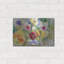 «Pansies Posing» par Annelein Beukenkamp, art mural en métal-1707143813