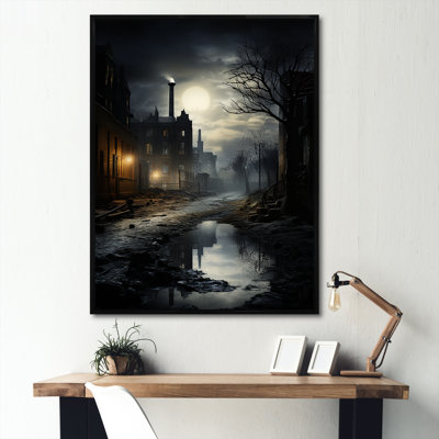 «Moody Night Factory Aesthétique II», reproduction sur toile