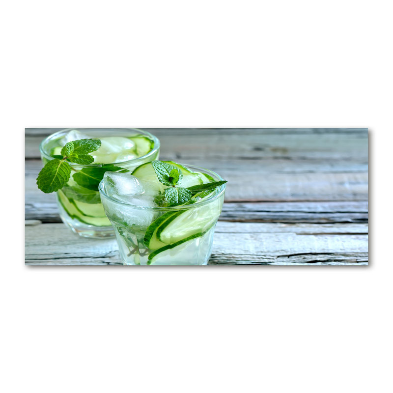 Cucumber Water - Wrapped Canvas Print