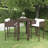 Garden Bar Set with Cushions Patio-1493360346