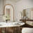 Modern Sintered Stone Round Dining Table With Pedestal Base, Pre-Assembly-1625717208-1625861565