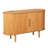 47.2''W X 21''H Storage Accent Cabinet, Fluted Sideboard Buffet Cabinet With USB Charging Station, Console Table With Tambour Slatted Sliding Doors, Tv Stand For Living Room, Kitchen-1408389852
