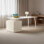 Bureau rectangulaire minimaliste moderne-129598357