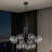 Modern 12-light Bubble Glass Chandelier-1495264798