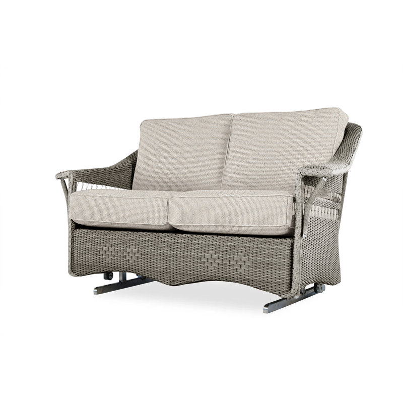 Nantucket Outdoor 2 - Seat Loveseat, Stratosphere Cloud, Pewter