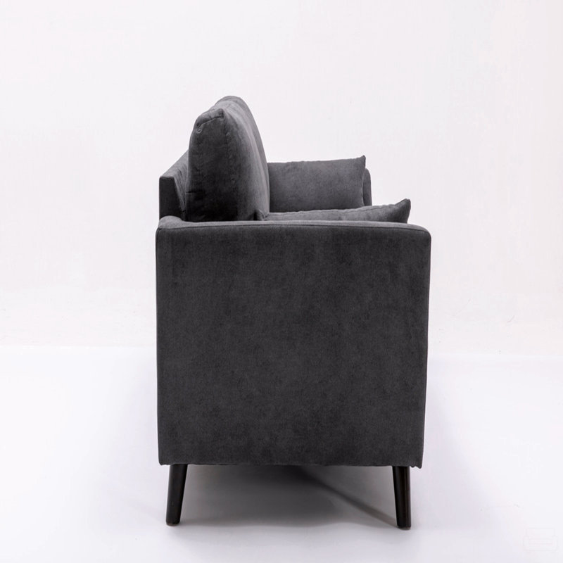 Canapé Modern, Gris foncé