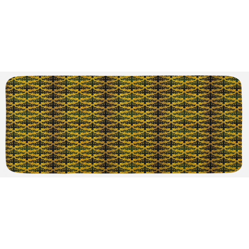 Traditional Synthetic Kitchen Mat