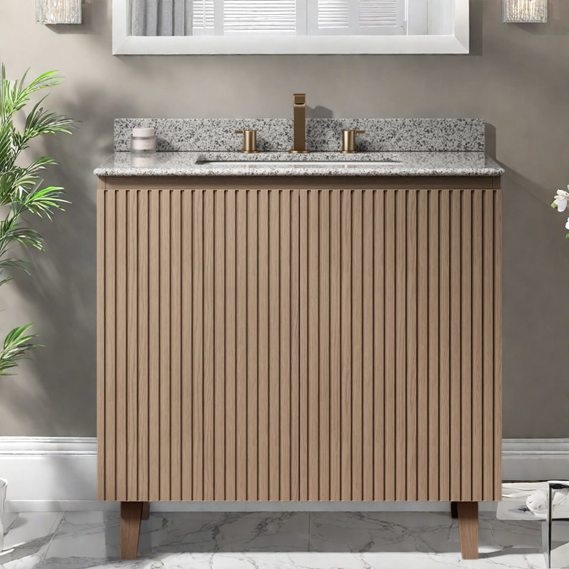 Meuble-lavabo (doit inclure le meuble-lavabo et le lavabo) 30 po Granite Modern, 35.83