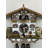  Hand-Carved German Cuckoo Clock with Barmaid