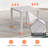 Aluminum Square Side/End Table-611544343