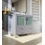 Meuble-lavabo de salle de bain 36 po X P 18,25 po D, dessus en céramique, ensemble de robinet et Miroir