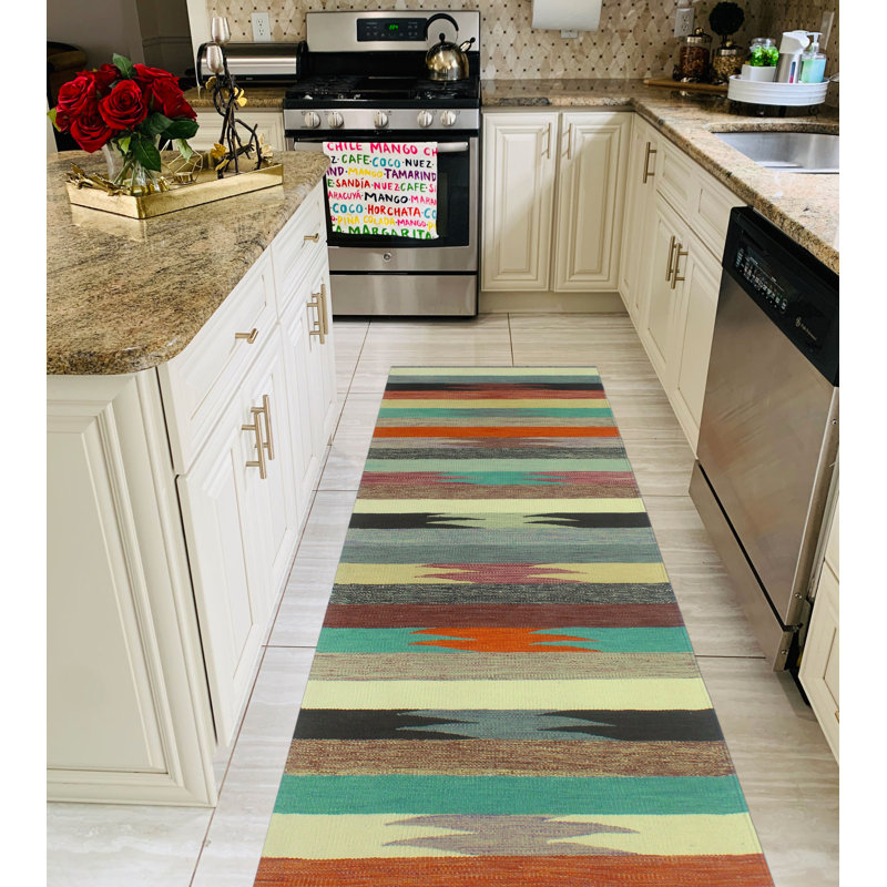 Brugal Wool Striped Indoor Rug