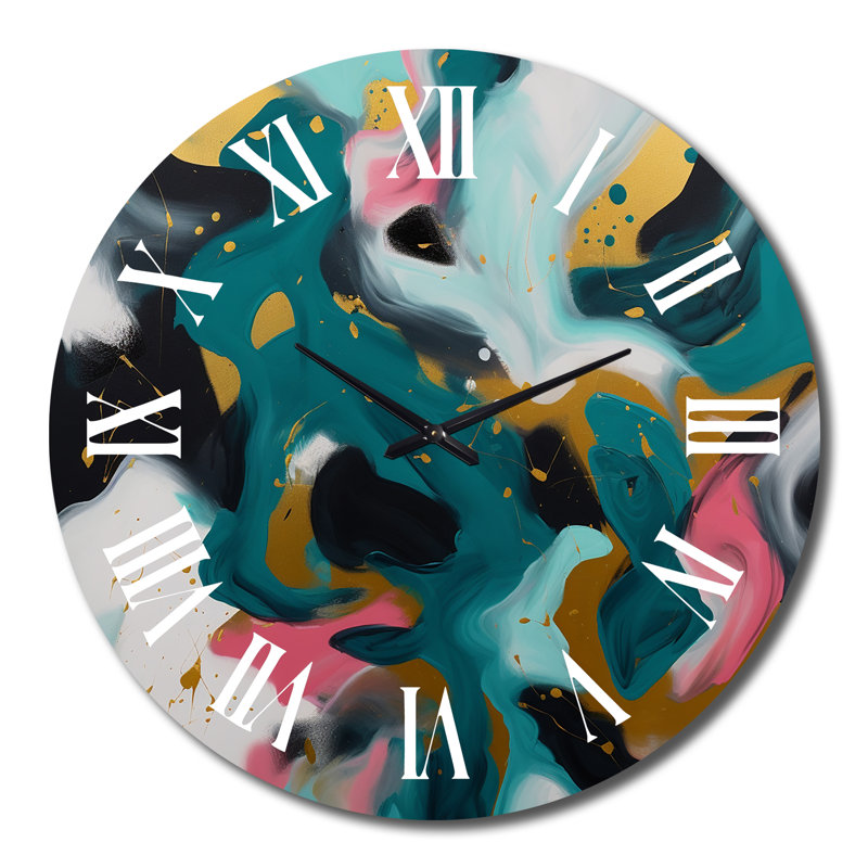 Metal Wall Clock, Large