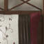 Édredon grand lit rouge 7 pièces - Broderie décorative en tissu, taies décoratives, taies décoratives, jupe de lit-124754818-124754814