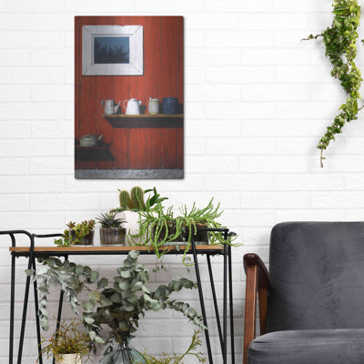 "Red Barn Antiques" par Cecile Baird