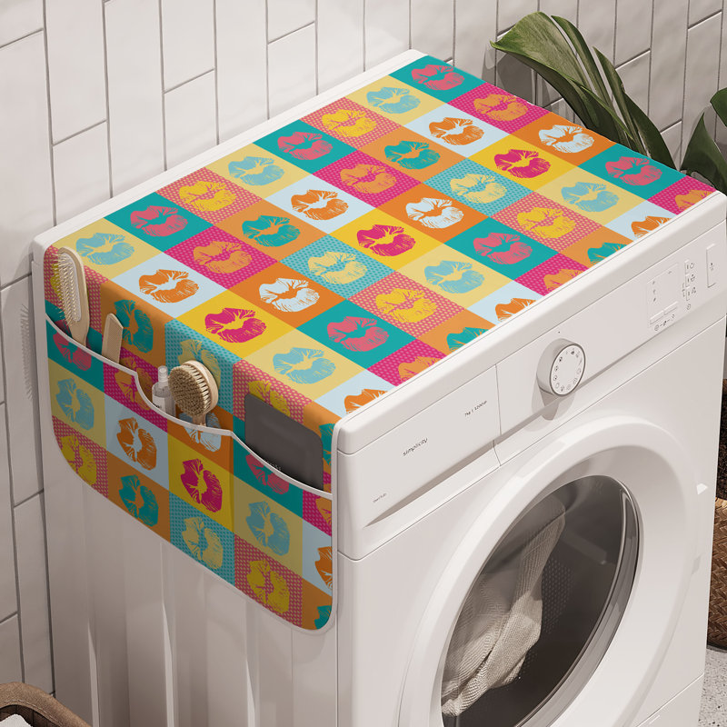 Multicolore East Urban Home Modern Machine à laver, paquet de 2 47 po x 18,5 po