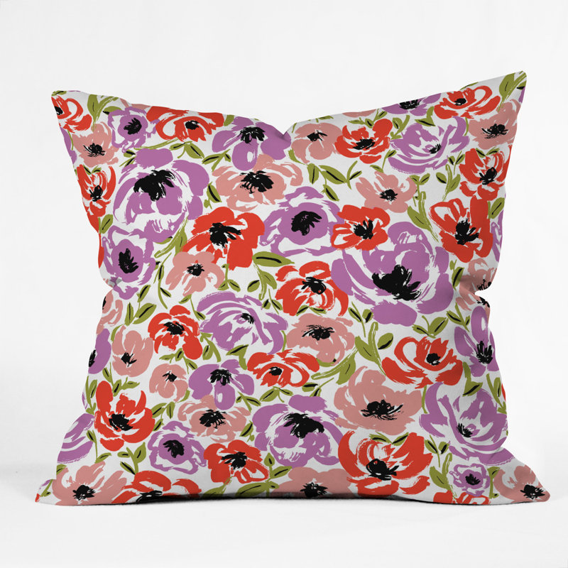 Coussin décoratif ultra flore gabriela fuente, 26 po x 26 po