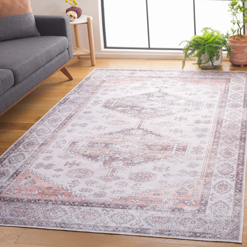 Tapis Alisha avec envers antidérapant, Rectangle de 5 pi x 8 pi
