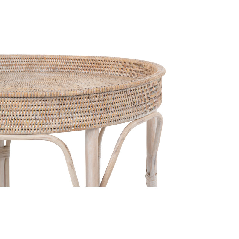 Table de bout Andersen, Blanc délavé