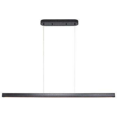 Luminaire suspendu linéaire à 1 lumière pour îlot de cuisine 47 po Rolde