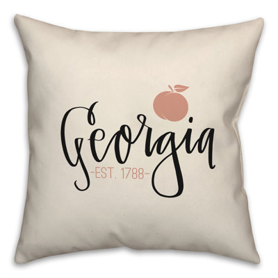 Coussin Georgia Peach