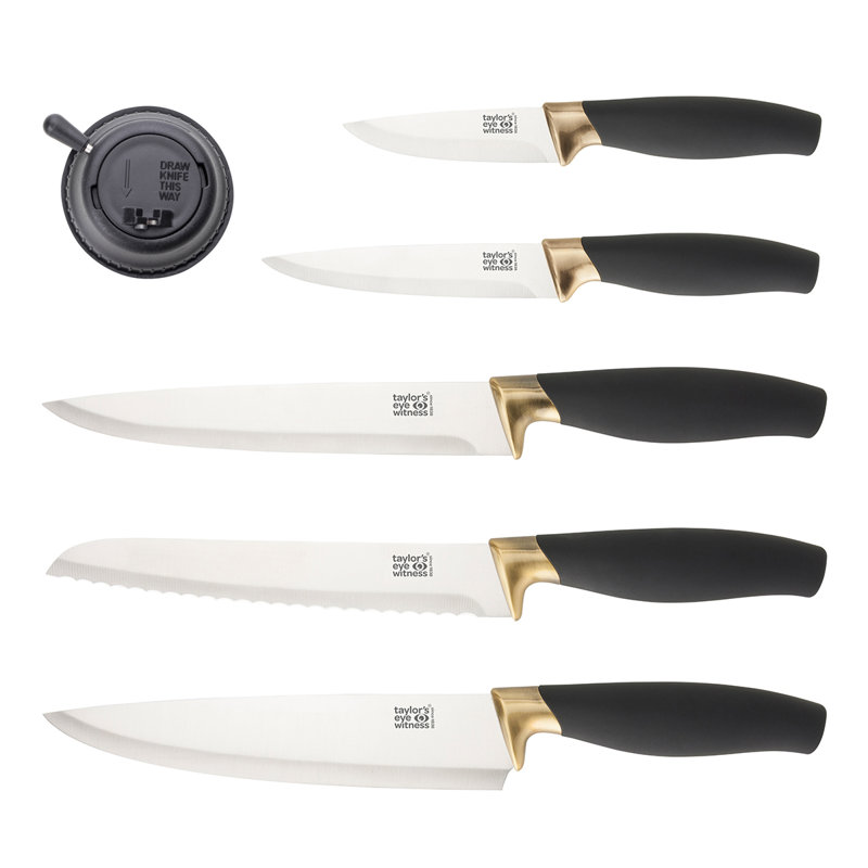 Taylors Eye Witness 6 Piece Stainless Steel Assorted Knife Set