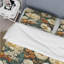 Ensemble de housse de couette Earthy Greens Chrysanthemum-61268130