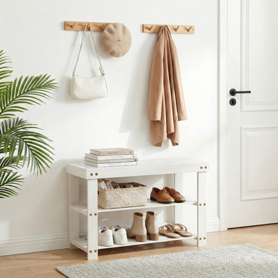 6 - Pair Shoe Storage Bench
