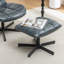 Chaise d'appoint et repose-pieds-130134273
