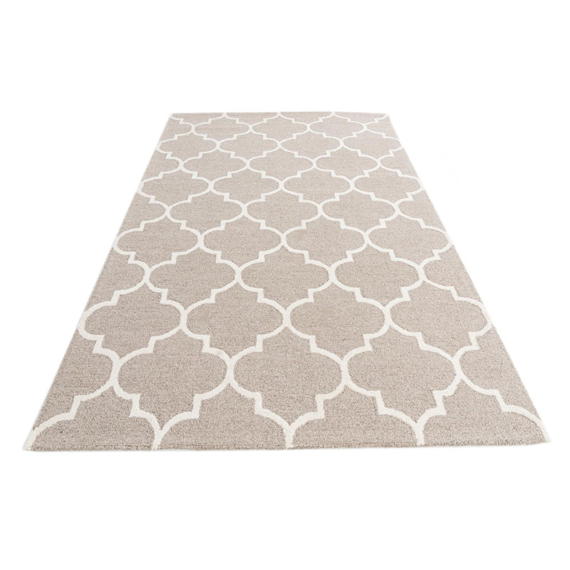 Tapis beige foncé Oharare