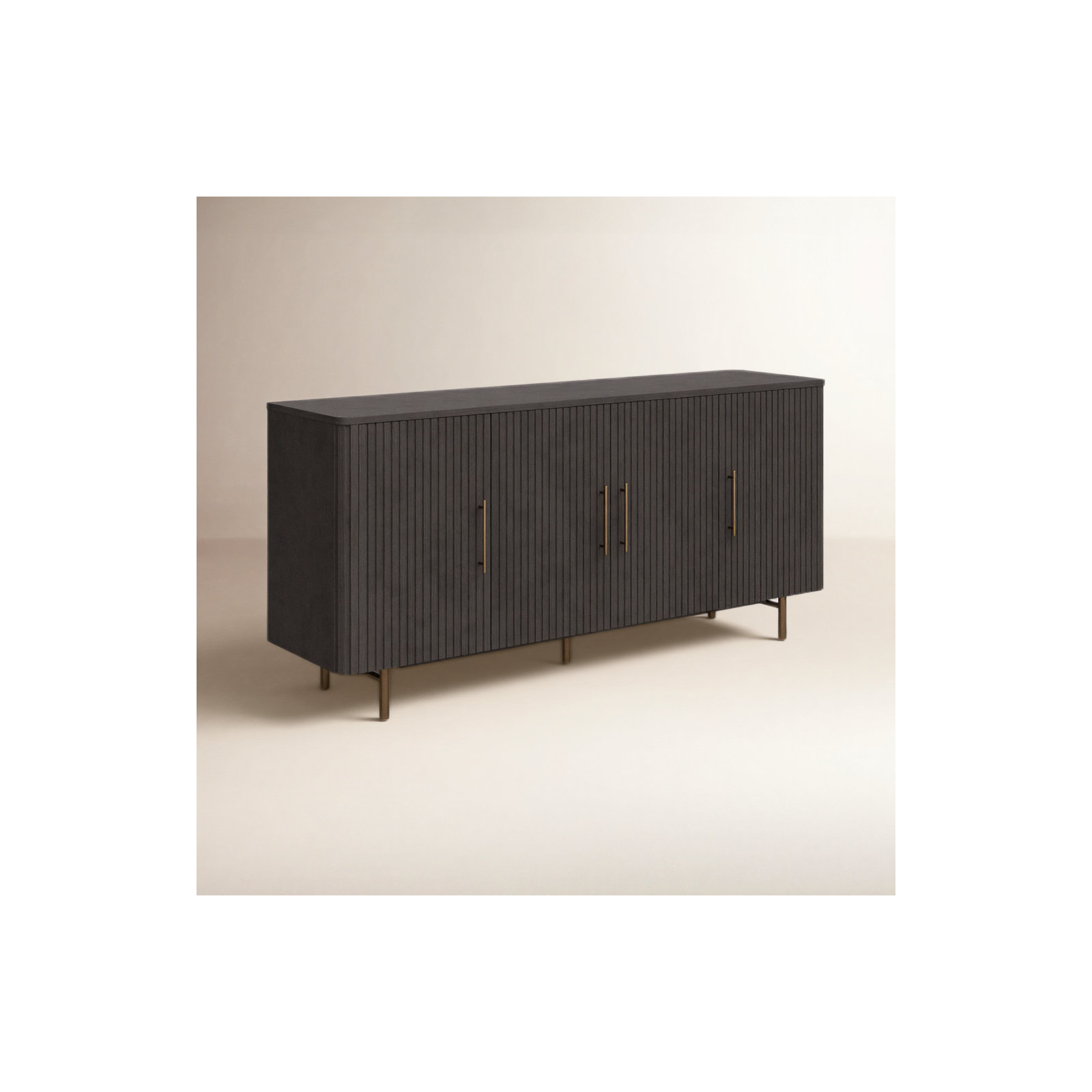 Adona 71'' Media Console, Black