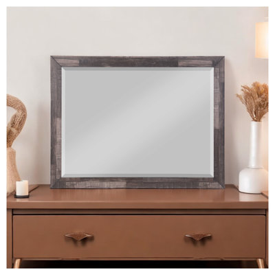 Miroir de coiffeuse en cerisier foncé Juniper