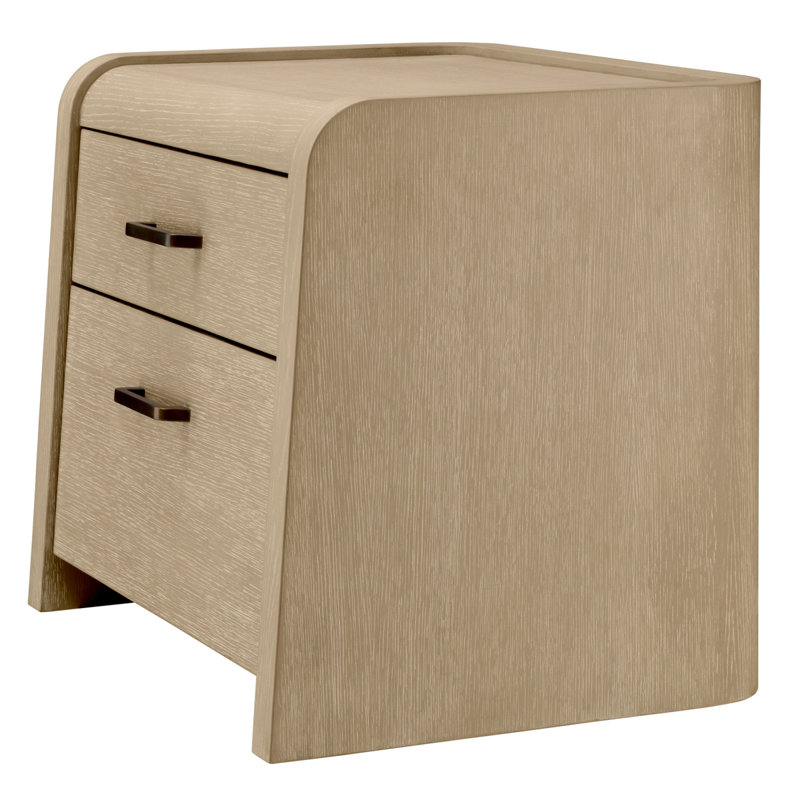 Nightstand Joane, Washed Oak