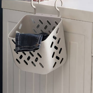 Laundry Basket Rebrilliant Color: White