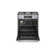 800 Series 30" 4.6 cu ft. Slide-in Dual Fuel Range with 18k BTU Burner