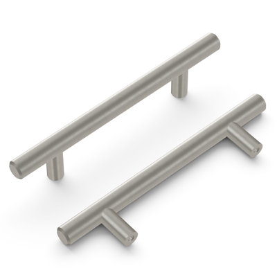 Bar Pulls Kitchen Cabinet Handles, Solid Core Drawer Pulls for Cabinet Doors