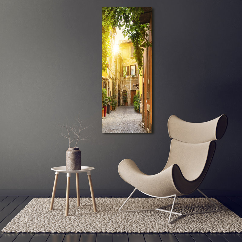 Italian Streets - Wrapped Canvas Print