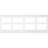 H 94.5'' W x 0.625'' D PVC Wainscot Paneling Kit-69956274