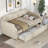 Upholstered Daybed With Trundle, Upholstered Frame Sofa Bed, Day Bed-787121304